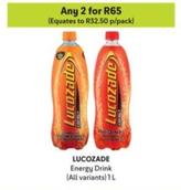 Lucozade - Energy Drink offers at R 32,5 in Makro