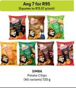 Simba - Potato Chips offers at R 13,57 in Makro