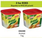 Knorr - Aromat offers at R 132,5 in Makro