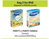 Purity/Purity Jungle - Cereals offers at R 23 in Makro