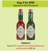 Tabasco - Sauce offers at R 45 in Makro