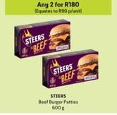 Steers - Beef Burger Patties offers at R 90 in Makro