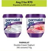 Parmalat - Double Cream Yoghurt offers at R 35 in Makro