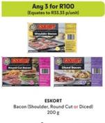 Eskort - Bacon offers at R 33,33 in Makro
