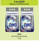 Omo - Auto Washing Powder offers at R 135 in Makro