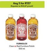 Furniglos - Clear Or Red Furniture Polish offers at R 45,67 in Makro