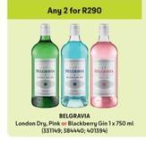Belgravia - London Dry offers at R 290 in Makro