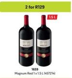 1659 - Magnum Red offers at R 129 in Makro