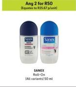 Sanex - Roll-On offers at R 25,67 in Makro