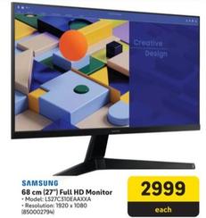 Samsung - 68 Cm (27'') Full Hd Monitor offers at R 2999 in Makro