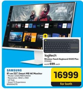 Samsung - 81 Cm (32'') Smart Mb 4K Monitor offers at R 16999 in Makro