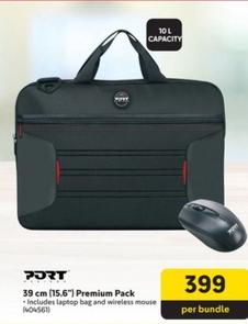 Port - 39 Cm (15.6'') Premium Pack offers at R 399 in Makro