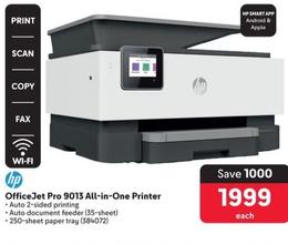 Hp - OfficeJet Pro 9013 All-In-One Printer offers at R 1999 in Makro