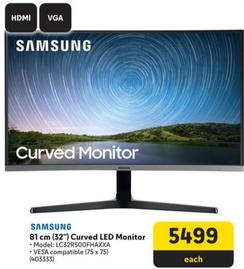 Samsung - 81 Cm (32'') Curved Led Monitor offers at R 5499 in Makro