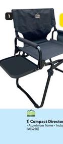 Camp Master - Compact Director Chair offers at R 899 in Makro