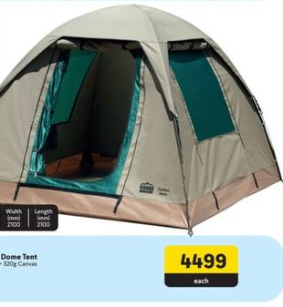 Camp Master - Zambezi Dome Tent offers at R 4499 in Makro