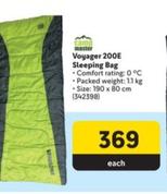 Voyager 200E Sleeping Bag offers at R 369 in Makro