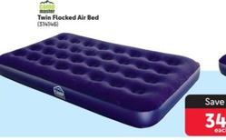Twin Flocked Air Bed offers at R 349 in Makro