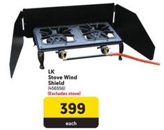 Lk Stove Wind Shield offers at R 399 in Makro