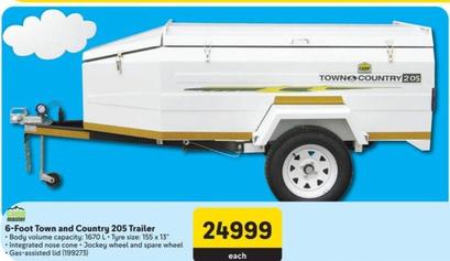 Camp Master - Foot Town And Country 205 Trailer offers at R 24999 in Makro