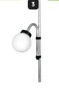 Inspired - 220 V Camp Light On Pole offers at R 199 in Makro