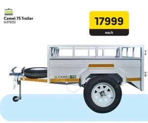 Camp Master - Camel 75 Trailer offers at R 17999 in Makro