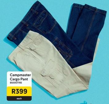 Camp Master - Cargo Pant offers at R 399 in Makro