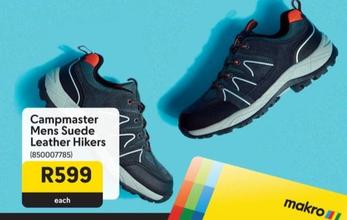 Camp Master - Mens Suede Leather Hikers offers at R 599 in Makro