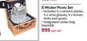 Camp Master - Wicker Picnic Set offers at R 999 in Makro