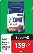 Omo - Regular Hand Washing offers at R 139,95 in Makro