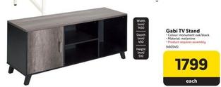 Gabi Tv Stand offers at R 1799 in Makro