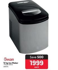 Swan - 12 Kg Ice Maker offers at R 1999 in Makro