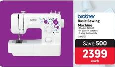 Brother - Basic Sewing Machine offers at R 2399 in Makro