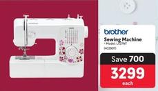 Brother - Sewing Machine offers at R 3299 in Makro