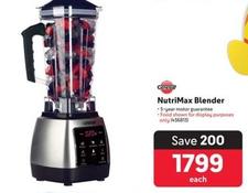 Genesis - NutriMax Blender offers at R 1799 in Makro