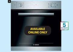 Bosch - 600 Mm Built-In Gas Oven offers at R 9999 in Makro
