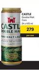 Castle - Double Malt Cans offers at R 279 in Makro