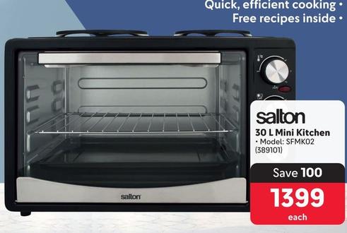 Salton - 30 L Mini Kitchen offers at R 1399 in Makro
