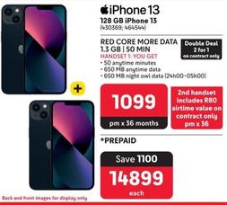 Apple - 128 GB iPhone 13 offers at R 14899 in Makro