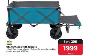 Camp Master - Utility Wagon With Tailgate offers at R 1999 in Makro