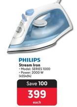 Philips - Stream Iron offers at R 399 in Makro