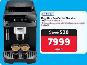 Delonghi - Magnifica Evo Coffee Machine offers at R 7999 in Makro