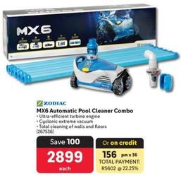 Zodiac - MX6 Automatic Pool Cleaner Combo offers at R 2899 in Makro