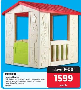 Feber - Happy House offers at R 1599 in Makro