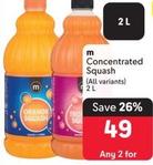 M - Concentrated Squash offers at R 49 in Makro