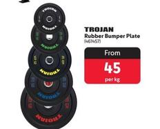 Trojan - Rubber Bumper Plate offers at R 45 in Makro