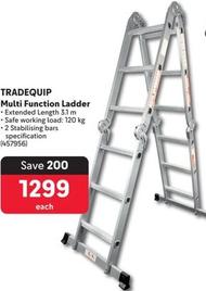 Tradequip - Multi Function Ladder offers at R 1299 in Makro