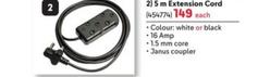 Powerworx - 5 M Extension Cord offers at R 149 in Makro
