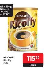 Nescafé - Ricoffy offers at R 115,95 in Makro