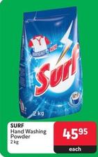 Surf - Hand Washing Powder offers at R 45,95 in Makro
